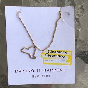 New York fashion necklace.
